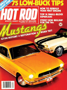 HOT ROD 1980 DEC - GT350s, '60 SMALL BLOCK MUSCLE